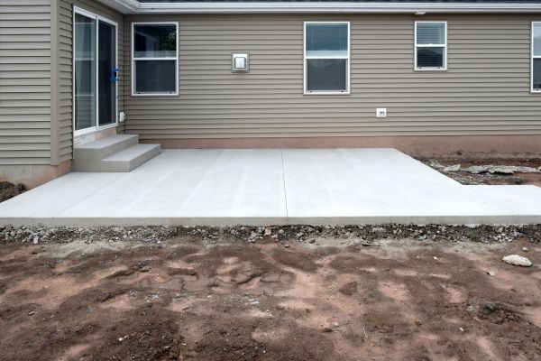 Cement Pad Installation in Everett