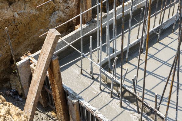 Concrete Footing Pouring in Everett