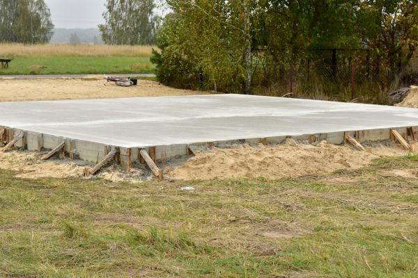 Slab Foundation Installation in Everett