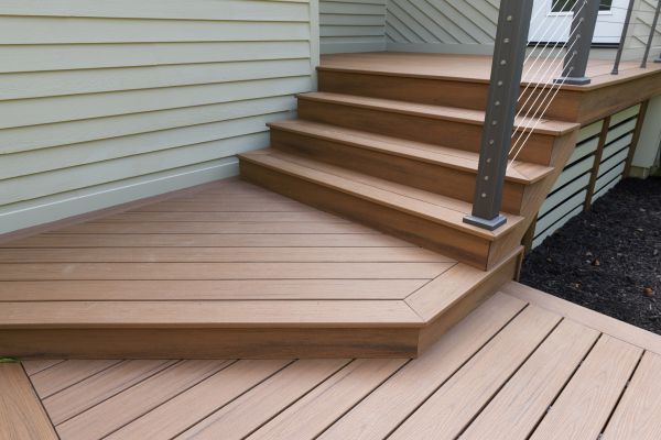 Patio Staircase Construction in Everett