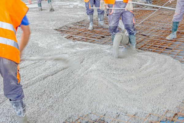 Cement Slab Pouring in Everett