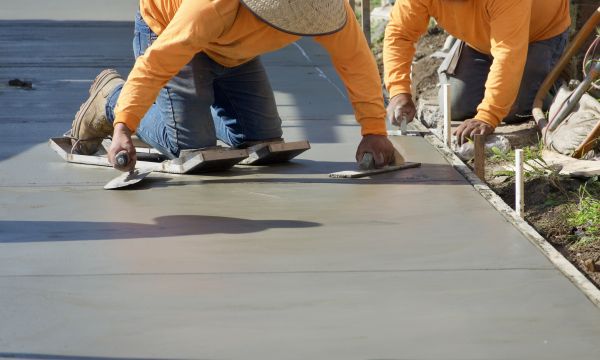 Cement Pad Construction in Everett