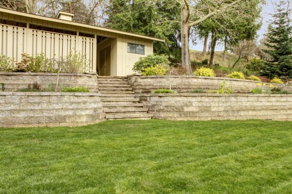 Retaining Wall Construction in Everett