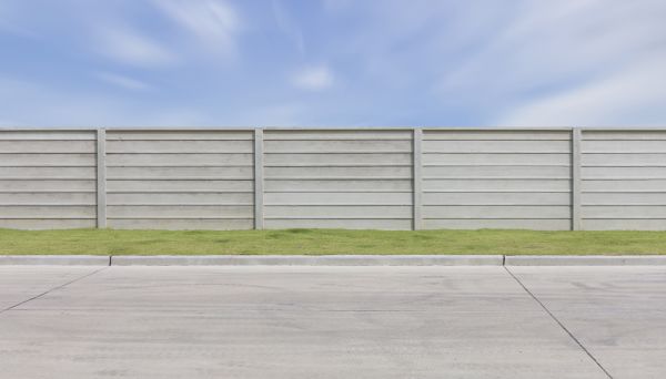 Concrete Fence Installation in Everett