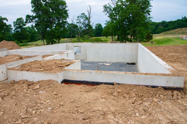 Basement Foundation Pouring in Everett