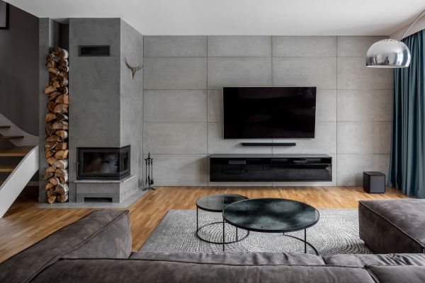 Cement Wall Installation in Everett