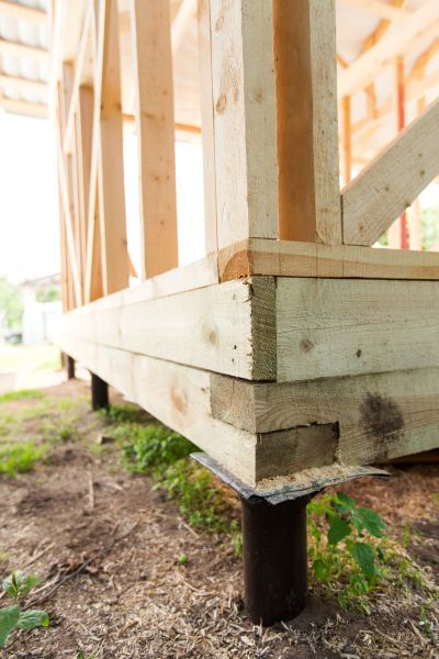Barn Footing Construction in Everett